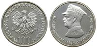 100 złotych 1981, Warszawa, Gen. broni Władysław