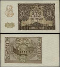 100 złotych 1.03.1940, seria B 0661580, fałszers