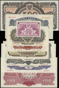 komplet banknotów emisji pamiątkowej 1974, 50 gr