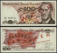 100 złotych 17.05.1976, seria AK 0000000, czerwo