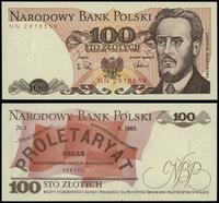 Polska, błąd druku 100 złotych, 1.12.1988