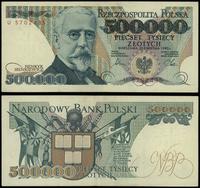 500.000 złotych 20.04.1990, seria U 5702435, zła