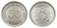 Niemcy, 50 fenigów, 1877/F