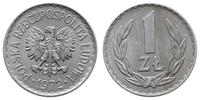 1 złoty 1972, Warszawa, piękne, Parchimowicz 213
