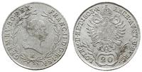 20 krajcarów 1803 B, Kremnica, moneta czyszczona