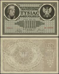 1000 marek polskich 17.05.1919, III Ser.A. Nr. 6
