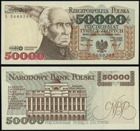 50 000 złotych 16.11.1993, seria S 5688269, pięk