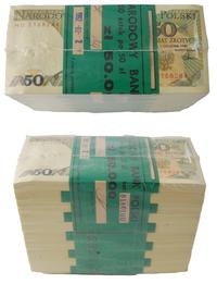bankowa paczka banknotów 1000 x 50 złotych 1.12.