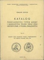 Kopicki Edmund - Katalog podstawowych typów mone