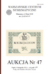 Katalog aukcyjny WCN, Aukcja 47, Banknoty z kole