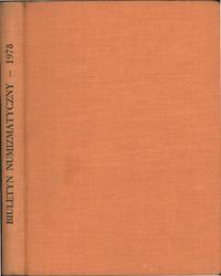 Biuletyn Numizmatyczny, kompletny rocznik 1978, 