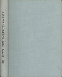 Biuletyn Numizmatyczny, kompletny rocznik 1973, 