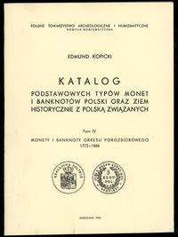 Edmund Kopicki - Katalog podstawowych tpów monet