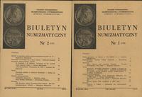 zestaw Biuletynów Numizmatycznych 1978, Biuletyn