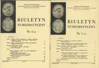 zestaw Biuletynów Numizmatycznych 1974, Biuletyn