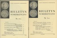 zestaw Biuletynów Numizmatycznych 1970, Biuletyn