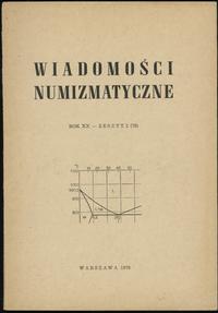 Wiadomości Numizmatyczne, zeszyt 2/1976 (76), 64