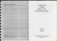 wydawnictwa zagraniczne, Jaarboek voor Munt- en Penningkunde 84-85 (1997/1998), Amsterdam 2000
