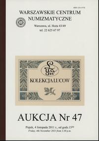 literatura numizmatyczna, Katalog 47 aukcji WCN, 4.11.2011