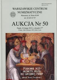 literatura numizmatyczna, Katalog aukcyjny jubileuszowej 50. aukcji WCN: Borys Paszkiewicz – Podobna..