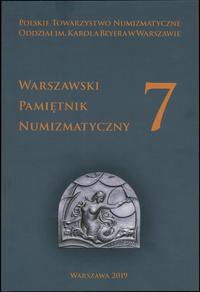 Warszawski Pamiętnik Numizmatyczny 7, czasopismo