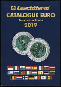 wydawnictwa zagraniczne, Leuchtturm Catalogue Euro Coins and banknotes 2019, Geesthacht, ISBN 97839..