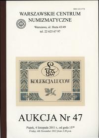 literatura numizmatyczna, Katalog 47. aukcji WCN, 4.11.2011