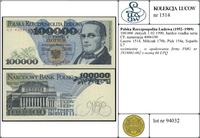 Polska, 100.000 złotych, 1.02.1990
