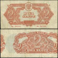 2 złote 1944, seria Aa, numeracja 540484, w klau