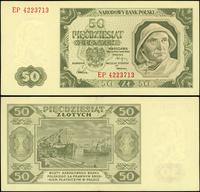 50 złotych 1.07.1948, seria EP, numeracja 422371