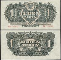 1 złoty 1944, w klauzuli “obowiązkowym”, seria X