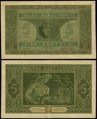 5 złotych 25.10.1926, seria H, numeracja 4891389