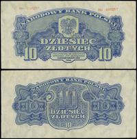 10 złotych 1944, seria Bo, numeracja 650257, w k