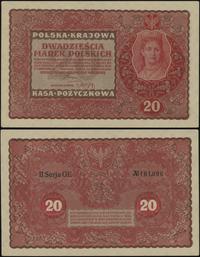 20 marek polskich 23.08.1919, seria II-GE, numer