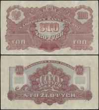 100 złotych 1944, seria XT, numeracja 326208, w 