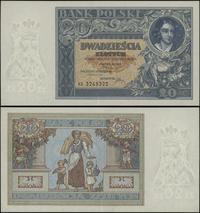 20 złotych 20.06.1931, seria AD., numeracja 3249