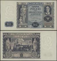 20 złotych 11.11.1936, seria DK, numeracja 88798