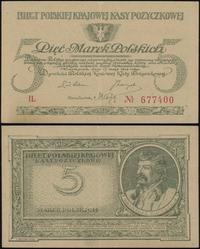 5 marek polskich 17.05.1919, seria IL, numeracja
