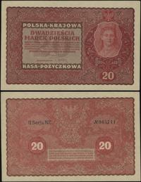 20 marek polskich 23.08.1919, seria II-BZ, numer