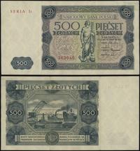 500 złotych 15.07.1947, seria I2, numeracja 3636
