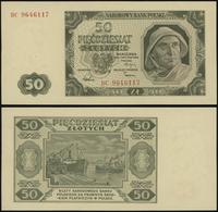 50 złotych 1.07.1948, seria BC, numeracja 964611