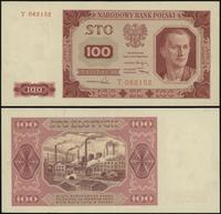 100 złotych 1.07.1948, seria T, numeracja 062152