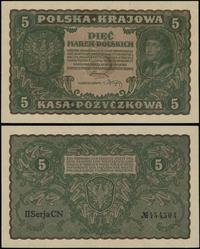 5 marek polskich 23.08.1919, seria II-CN, numera