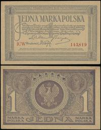 1 marka polska 17.05.1919, seria ICW, numeracja 