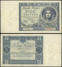 5 złotych 2.01.1930, seria H., numeracja 5023641