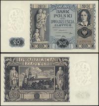 20 złotych 11.11.1936, seria CL, numeracja 62521