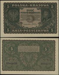 5 marek polskich 23.08.1919, seria II-DX, numera