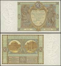 50 złotych 1.09.1929, seria CV, numeracja 086318