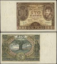 100 złotych 2.06.1932, znak wodny “dwie kreski p