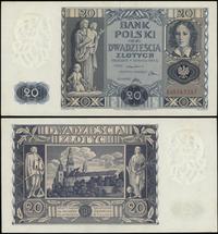 20 złotych 11.11.1936, seria BA, numeracja 95622
